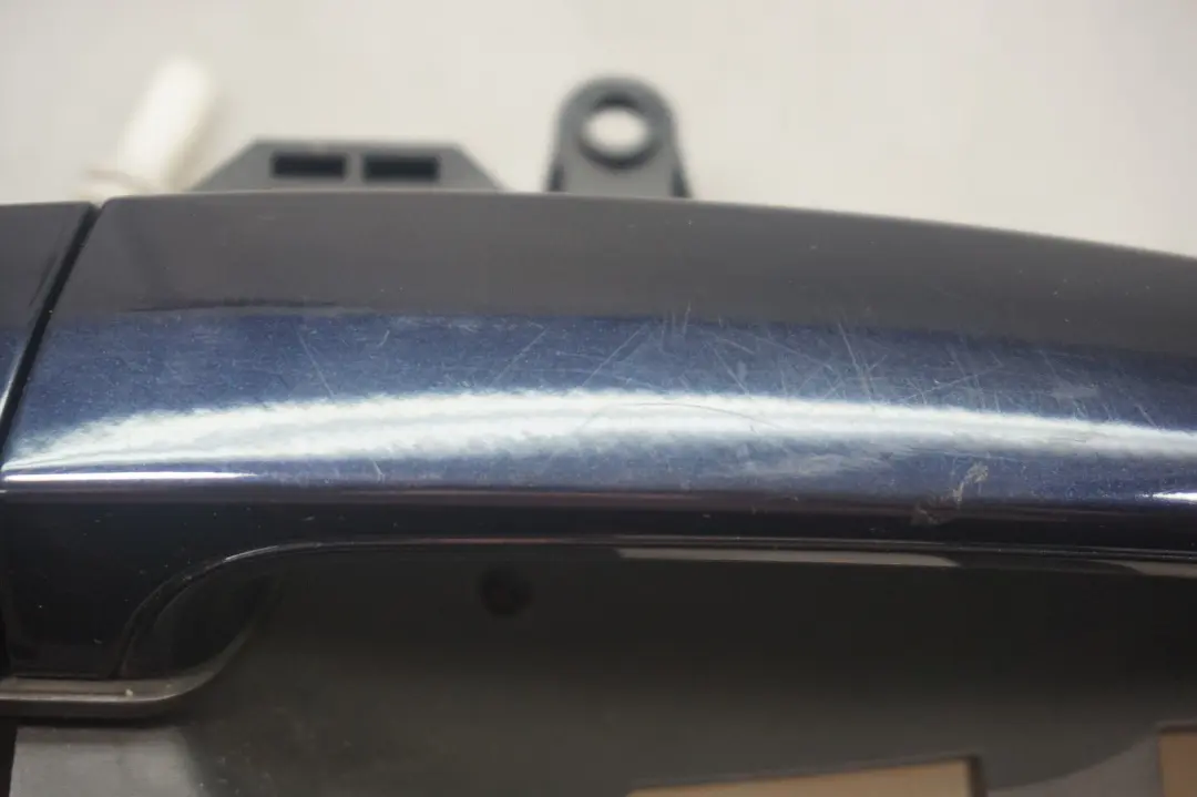 BMW E87 Complete Rear Left Door Grab Handle Monacoblau Blue A35