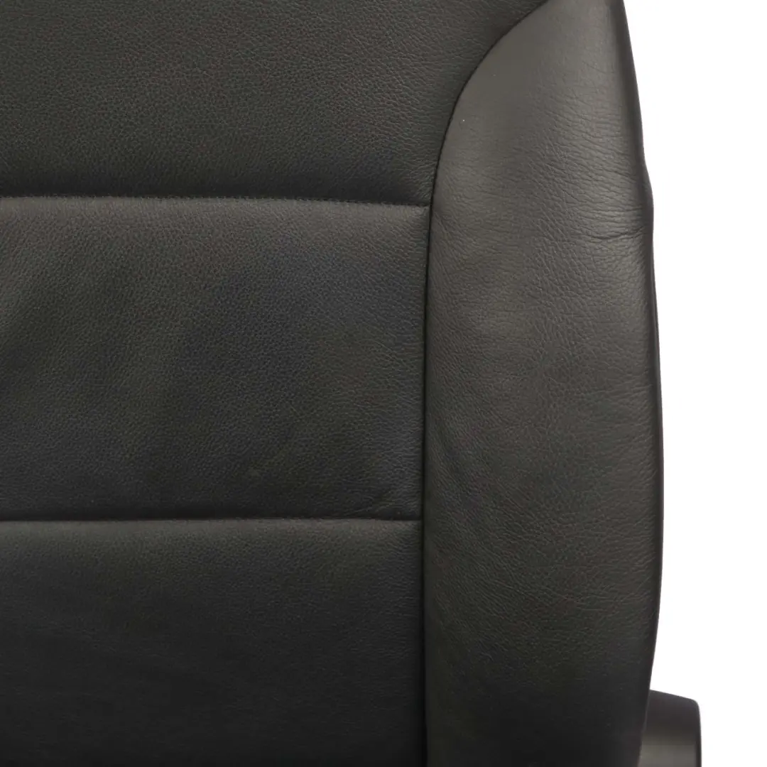 Leather Seats BMW E60 E61 LCI Black Front Driver Passenger Side Memory