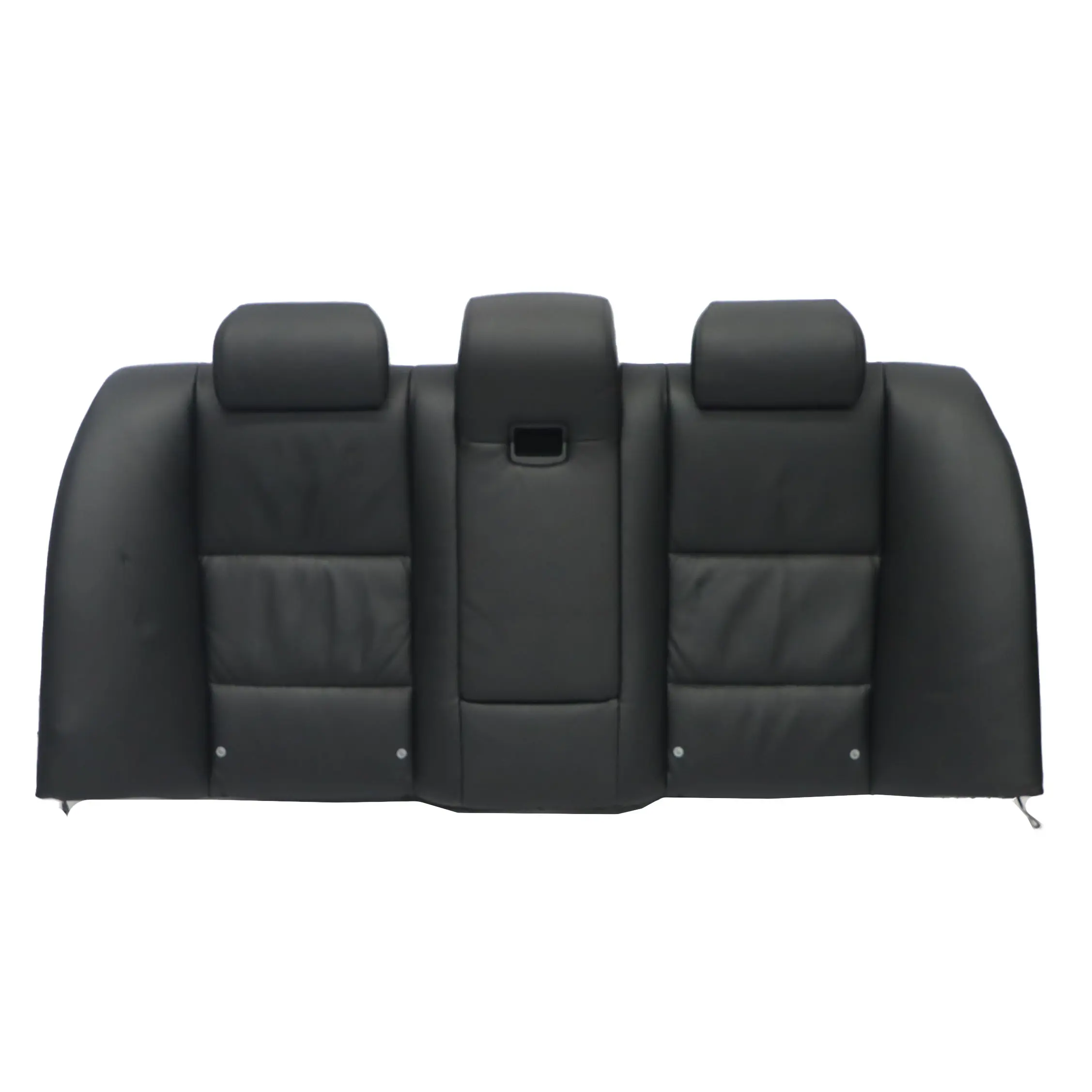 BMW E60 Respaldo del Asiento Trasero Interior Funda de Asiento Sofa Cuero Negro