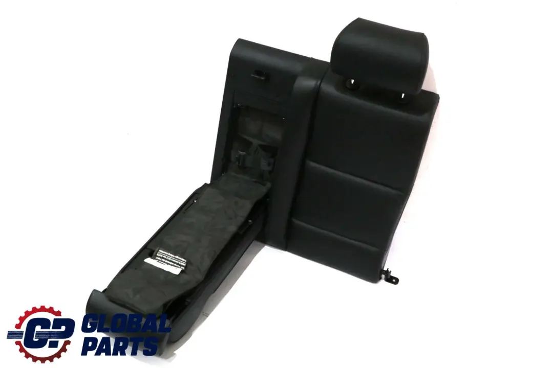 BMW 5 Series E60 Rear Left N/S Seat Cover Backrest Leather Dakota Black