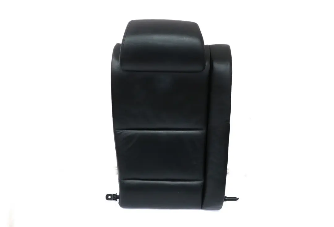 BMW 5 Series E60 Rear Right O/S Seat Cover Backrest Leather Dakota Black