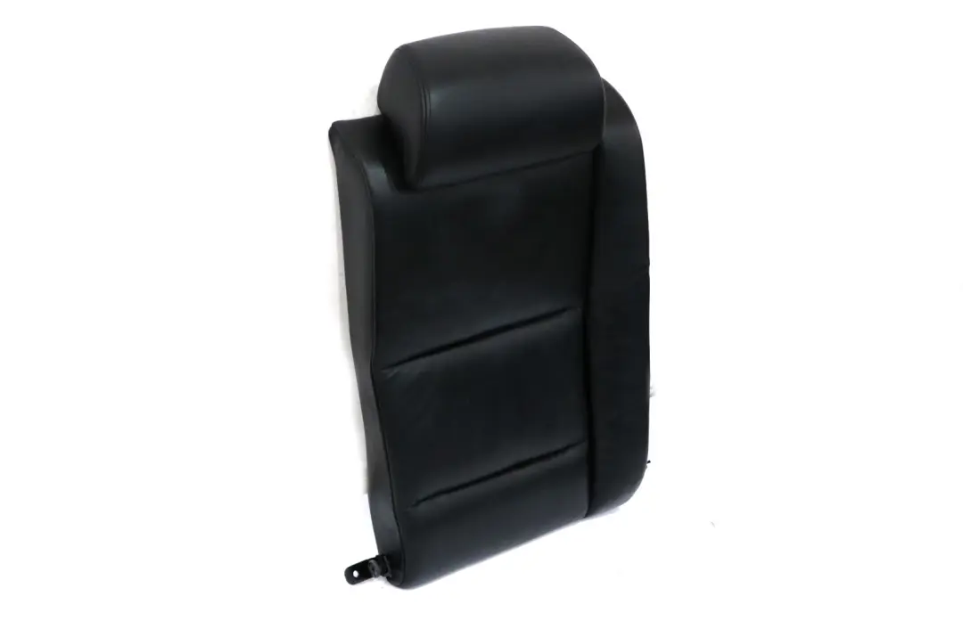 BMW 5 Series E60 Rear Right O/S Seat Cover Backrest Leather Dakota Black