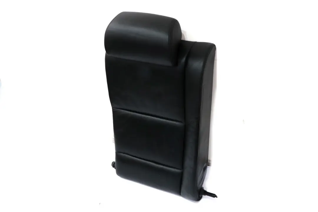 BMW 5 Series E60 Rear Right O/S Seat Cover Backrest Leather Dakota Black