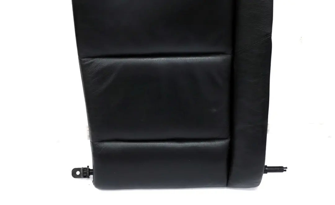 BMW 5 Series E60 Rear Right O/S Seat Cover Backrest Leather Dakota Black