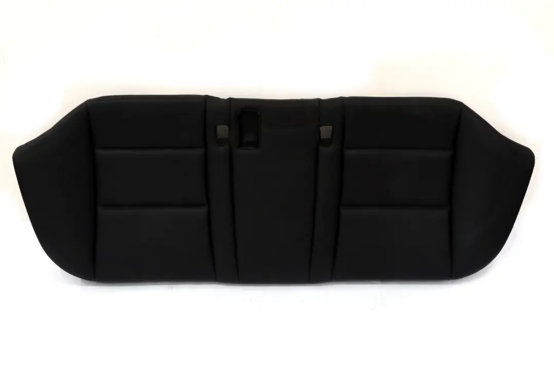 BMW 5 Series E60 Black Vinyl Imitation Leather Interior Rear Seat Sofa Couch