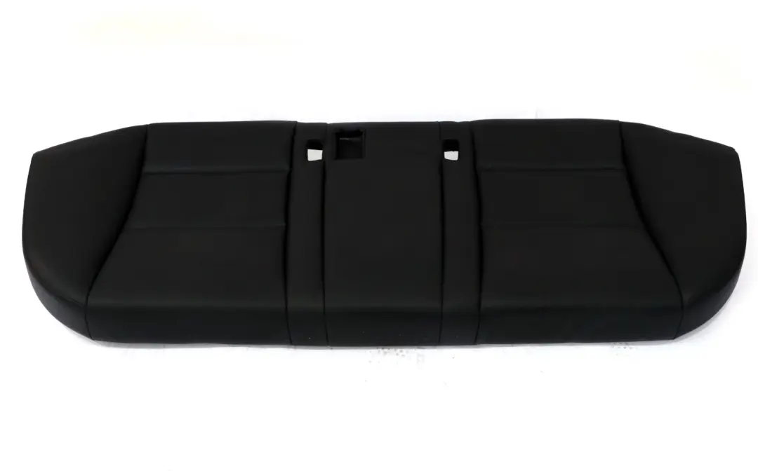 BMW 5 Series E60 Black Vinyl Imitation Leather Interior Rear Seat Sofa Couch