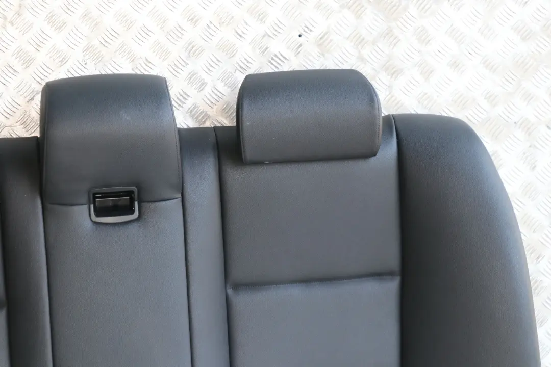 BMW 5 Series E60 Interior Cover Backrest Rear Seats Seat Black Imitation Leather