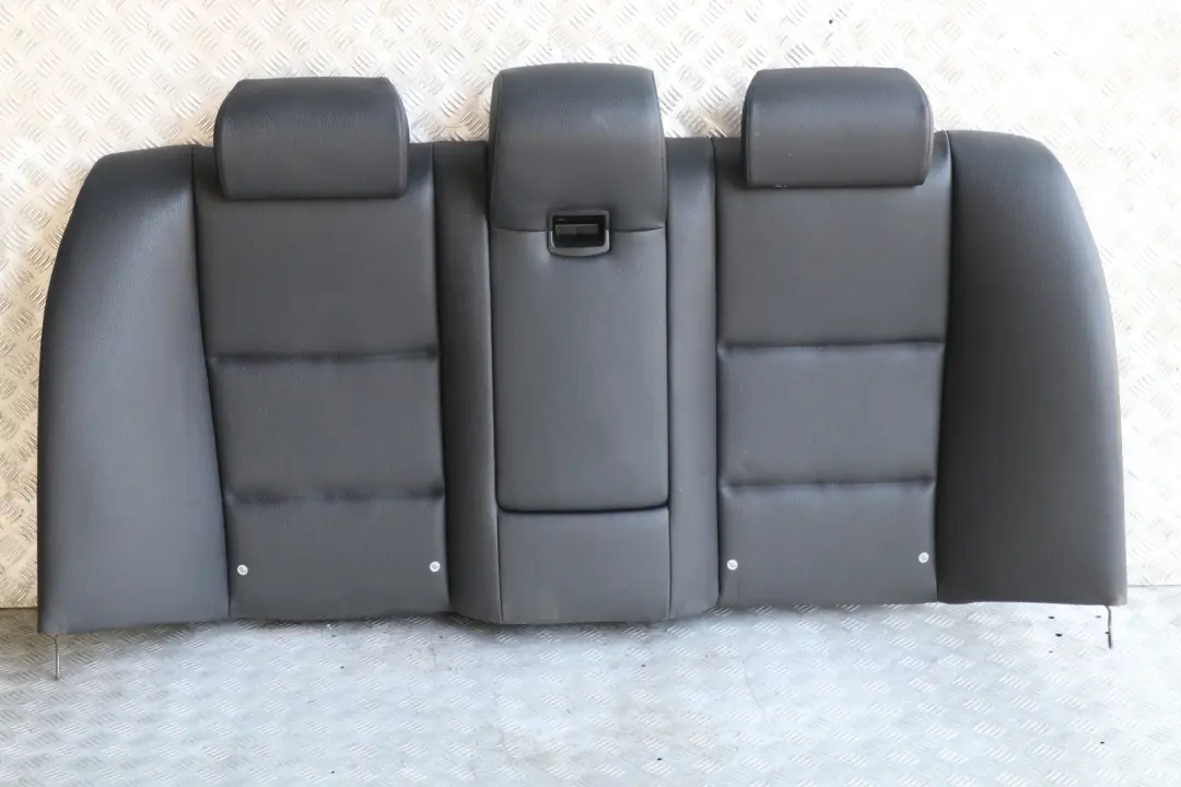 BMW 5 Series E60 Interior Cover Backrest Rear Seats Seat Black Imitation Leather