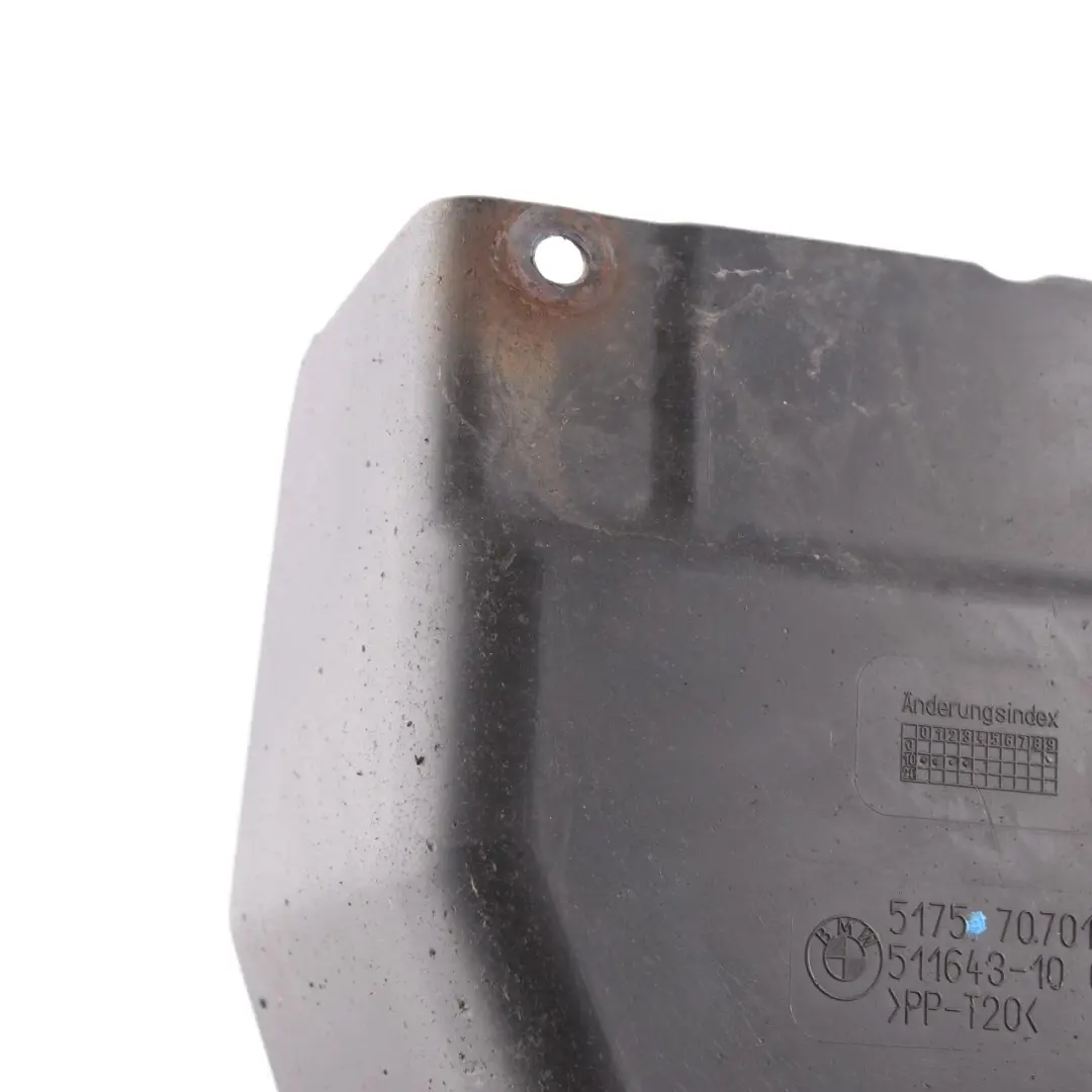 BMW E81 E87 2 Under Body Panelling Cover Rear Right O/S 7070140