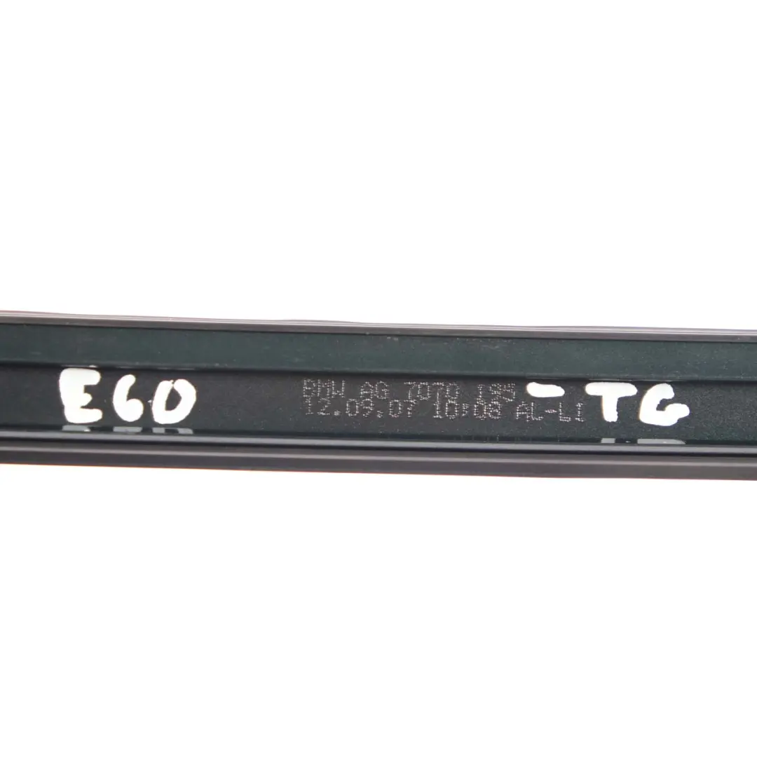 BMW E60 Moulding Railing Left N/S Gutter Roof Rail Tiefgruen Green Metallic A43