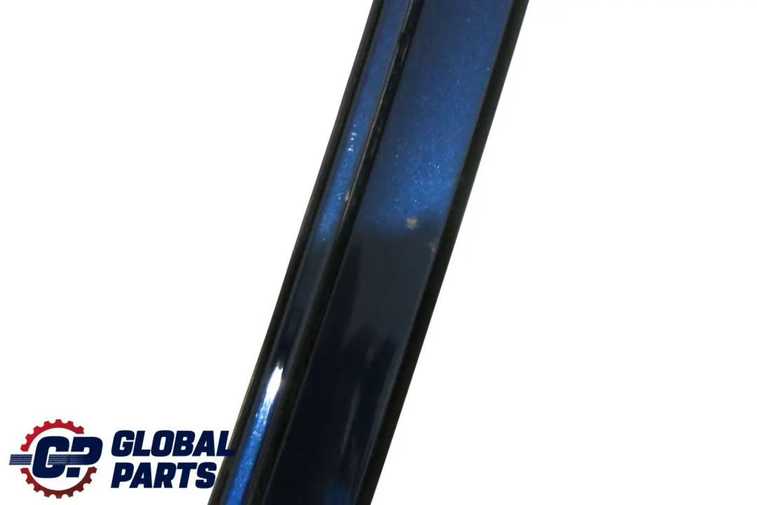 BMW 5 E60 Right Roof Moulding Railing Gutter Rail O/S Tiefseeblau Blue - A76