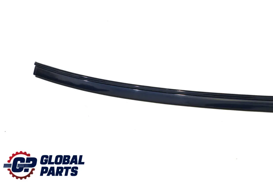 BMW 5 E60 Right Roof Moulding Railing Gutter Rail O/S Tiefseeblau Blue - A76