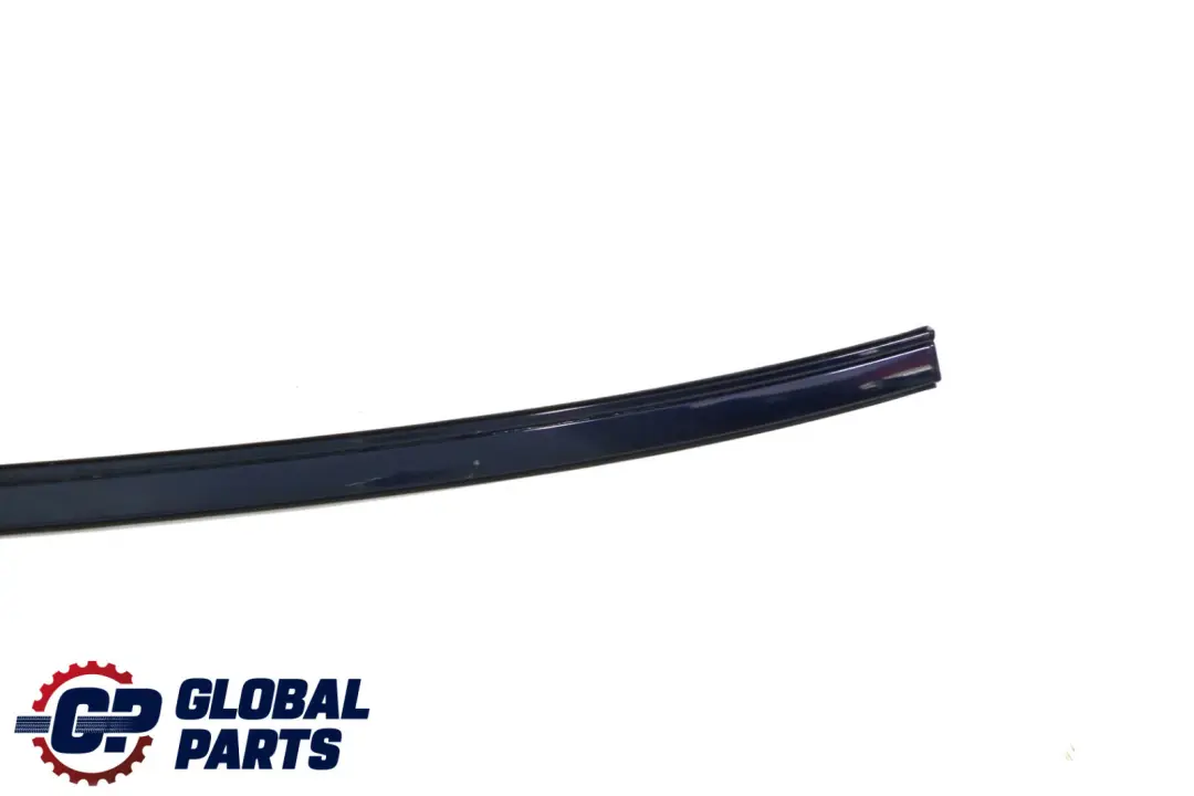 BMW 5 E60 Right Roof Moulding Railing Gutter Rail O/S Tiefseeblau Blue - A76