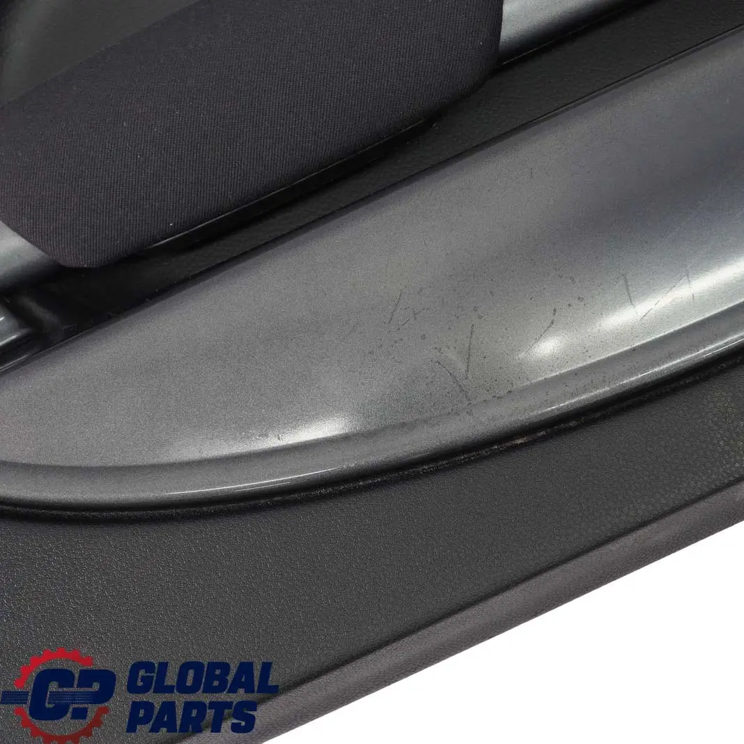 Mini R50 Front Left N/S Door Card Side Trim Panther Black Aqua Kaleido