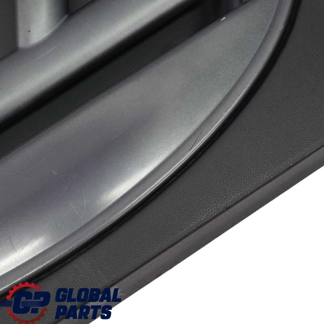 Mini R50 Front Left N/S Door Card Side Trim Panther Black Aqua Kaleido