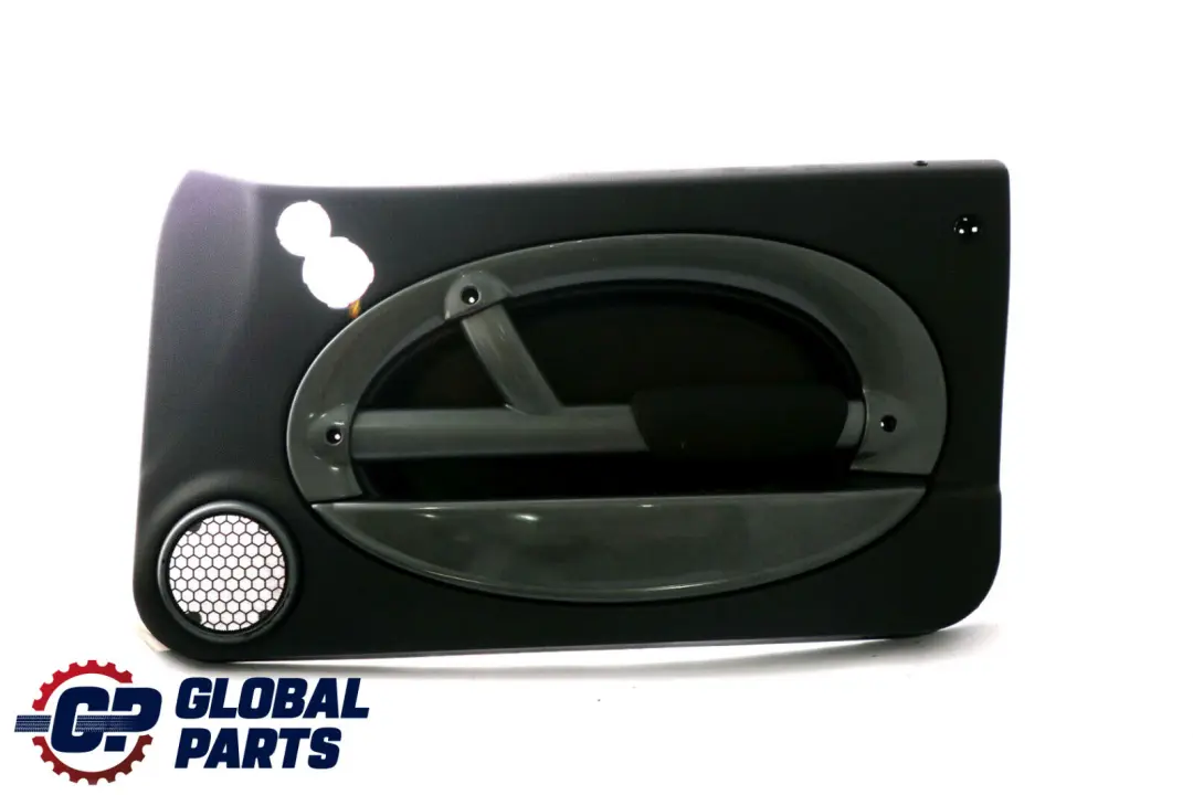 BMW Mini R50 R52 Front Right O/S Door Card Side Trim Panther Black Kaleido