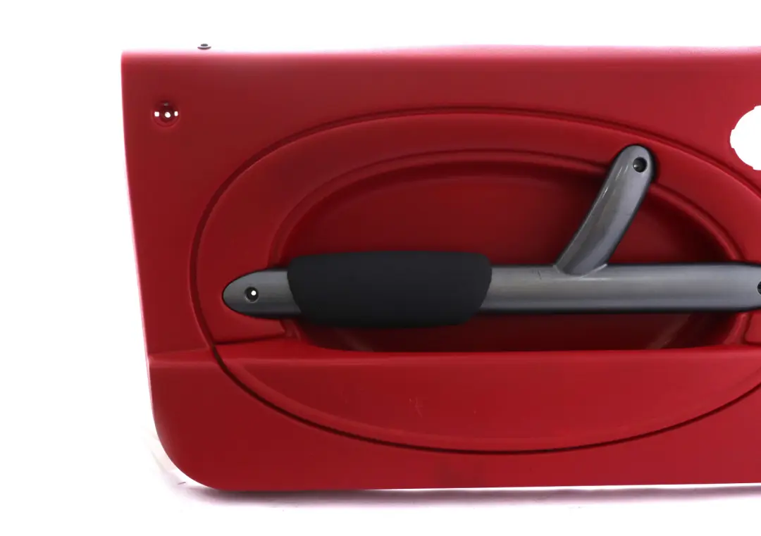 BMW Mini Cooper R50 Front Left N/S Door Card Side Trim Tartan Red