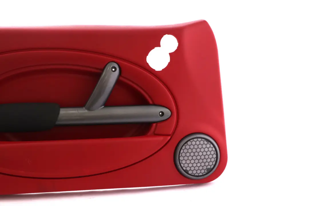 BMW Mini Cooper R50 Front Left N/S Door Card Side Trim Tartan Red