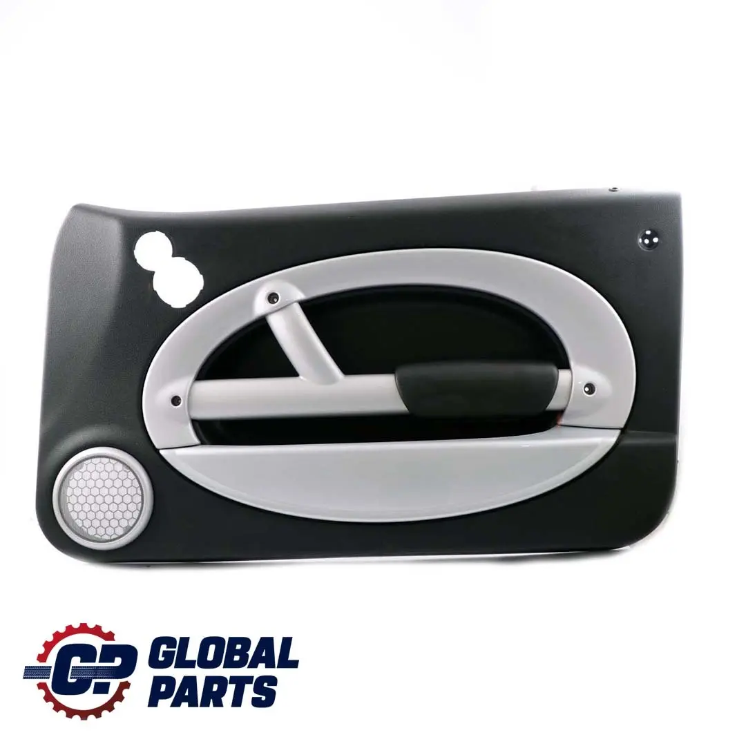 Mini Cooper R50 R53 Delantera Derecha Tarjeta Puerta Panel Ajuste Panther Negro