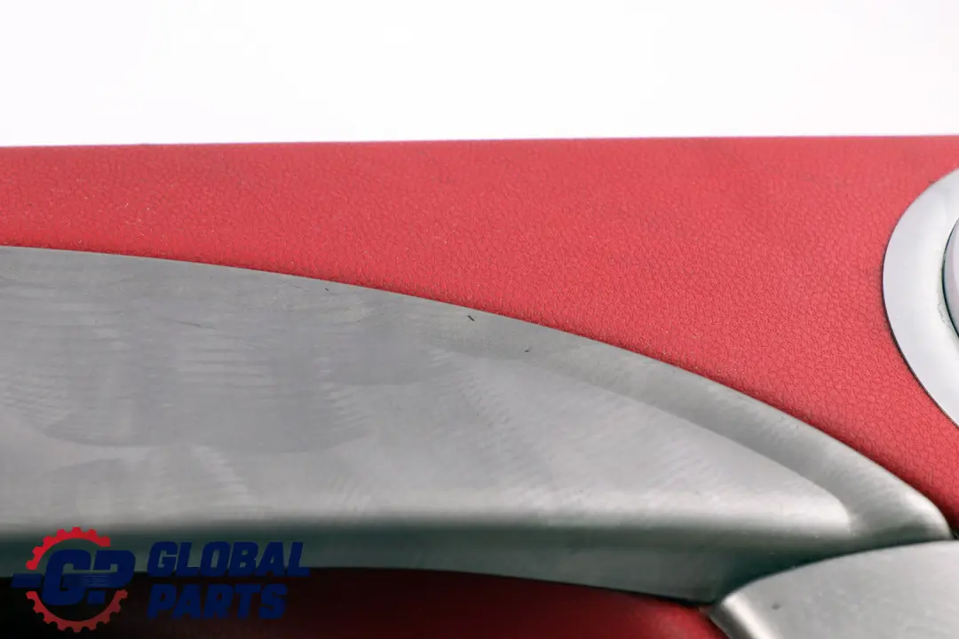 BMW Mini R50 R53 Türverkleidung Alloy Patina Vorne Rechts Tartan Rot HiFi