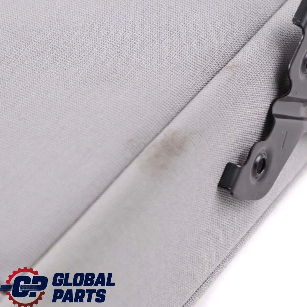BMW E60 Rear Seat Backrest Centre Armrest Shelf Cup Holder Cloth Grey