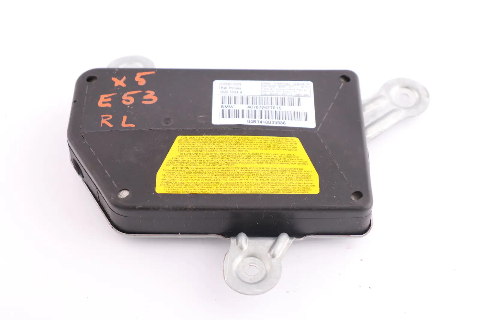 BMW X5 E53 Puerta Lado Módulo Aire Unidad Trasera Izquierda 7072627