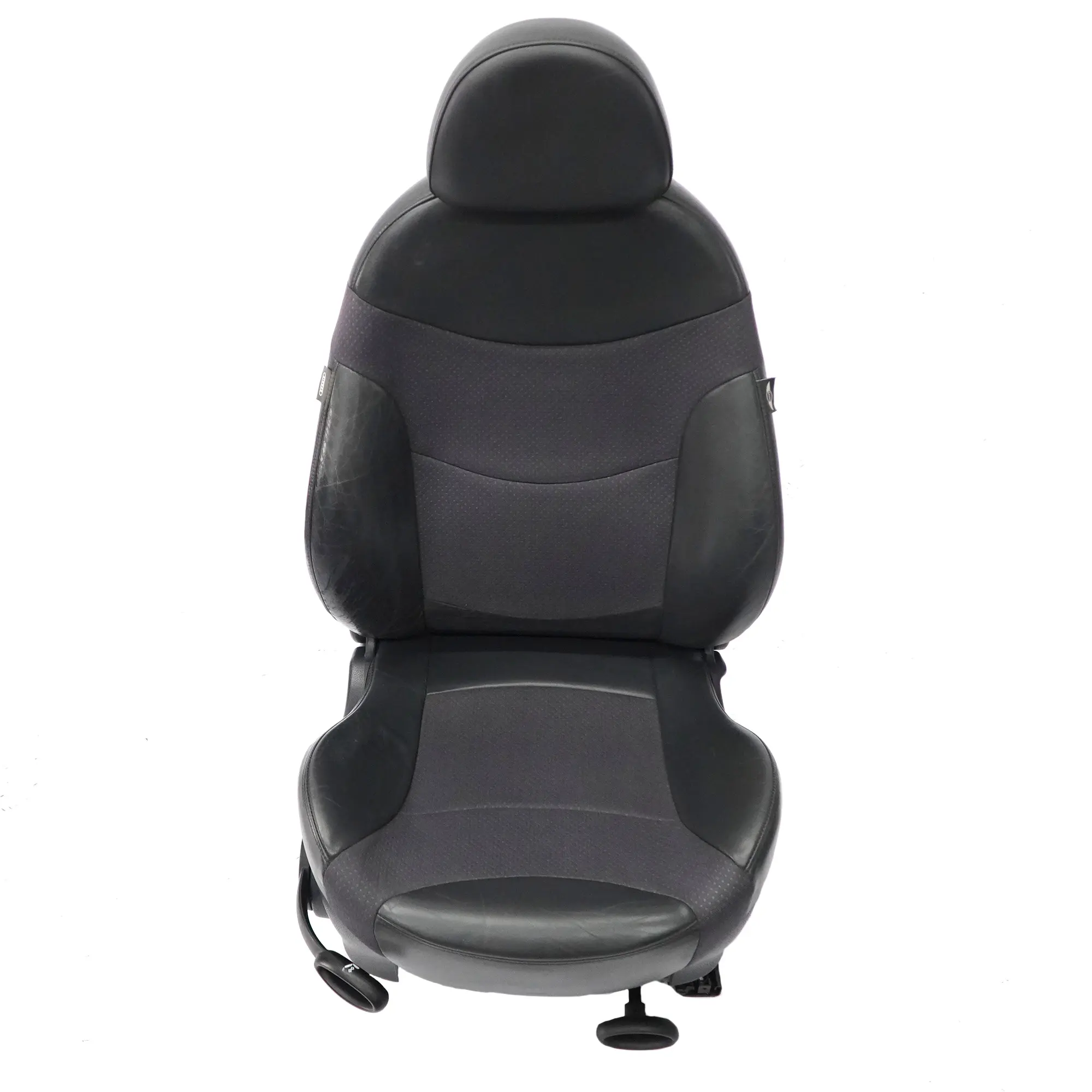 Mini Cooper R50 R53 Delantero Derecho Sport Tela / Cuero Asiento Satélite