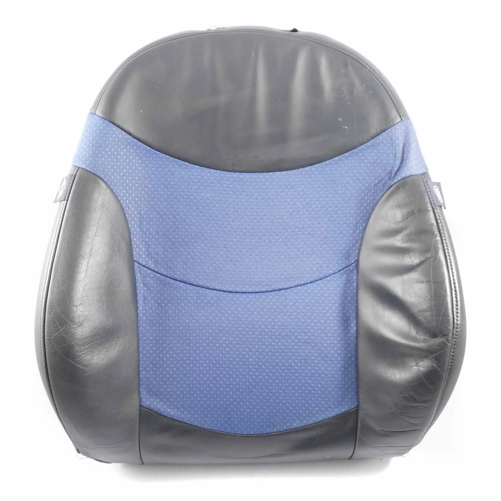 Mini R50 R53 Front Left Sport Seat N/S Backrest Cover Cloth Leather Lapis Blue