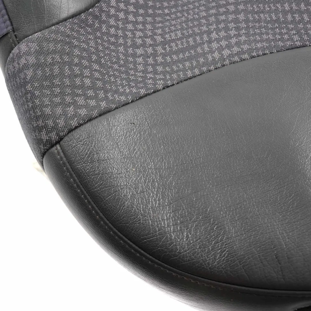 Mini R50 Seat Backrest Front Left Sport Seat N/S Half Leather Kaleido Black