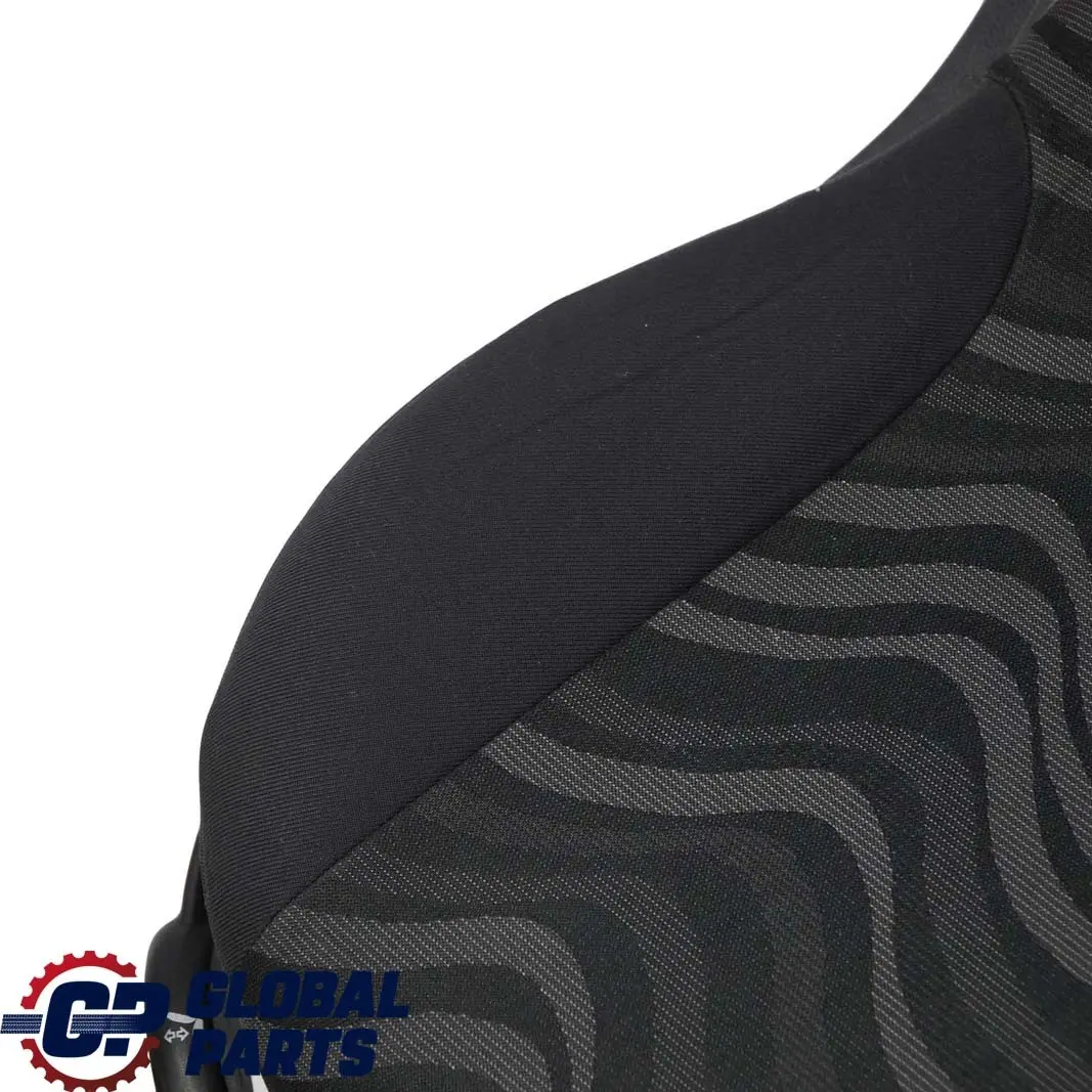 Mini Cooper One R50 Front Right O/S Cloth Seat Aqua Panther Black