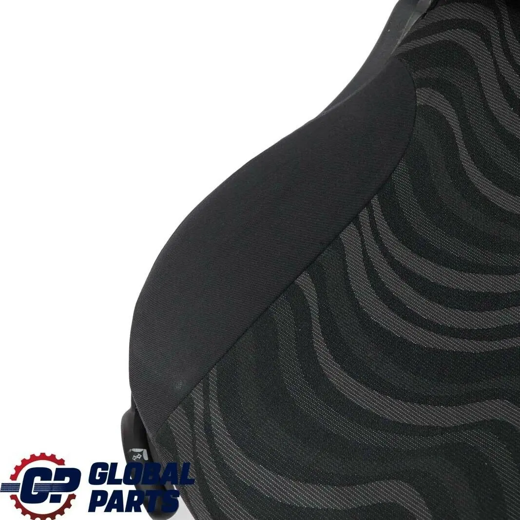 Mini Cooper One R50 Front Right O/S Cloth Seat Aqua Panther Black