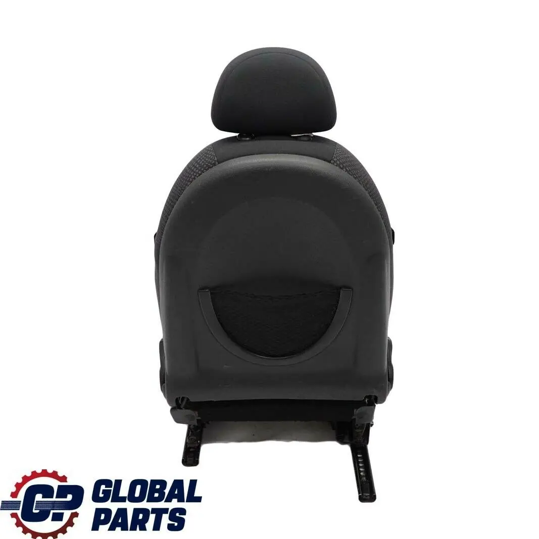 Mini Cooper One R50 Fabric Front Left N/S Cloth Seat Kaleido Black