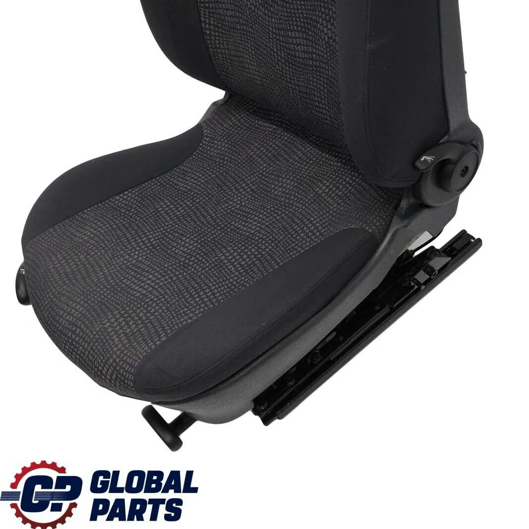 BMW Mini Cooper One R50  Front Right O/S Cloth Seat Kaleido Black