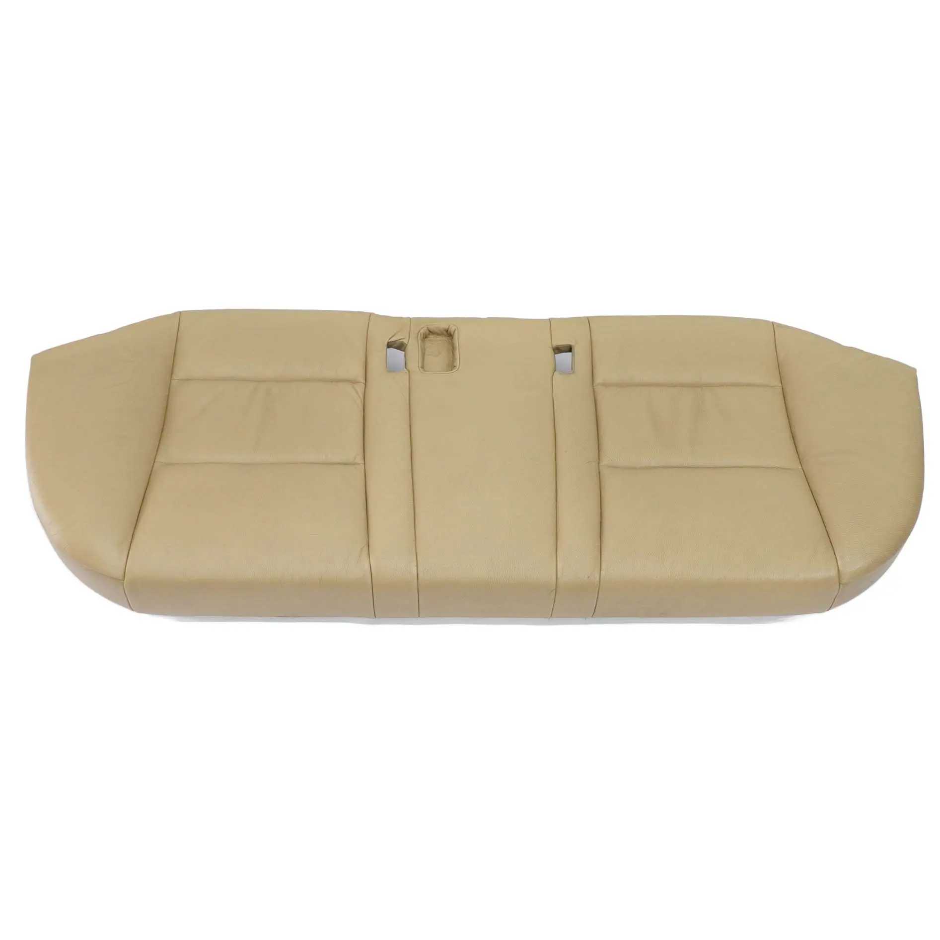 BMW E60 Rücksitz Sitz Bezug Leder Dakota Beige