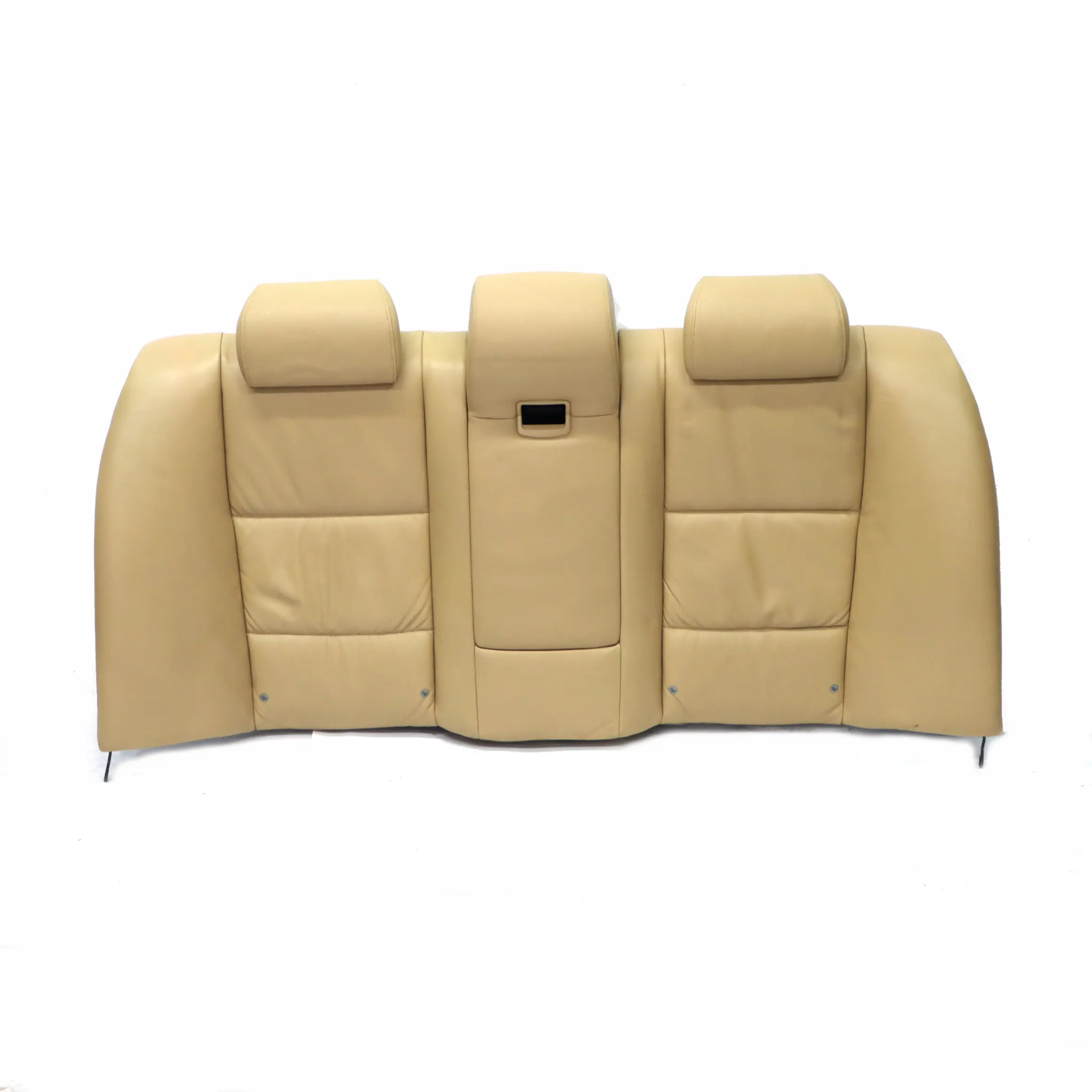 BMW E60 Interior Respaldo Asiento Trasero Funda Cojin Cuero Beige Dakota