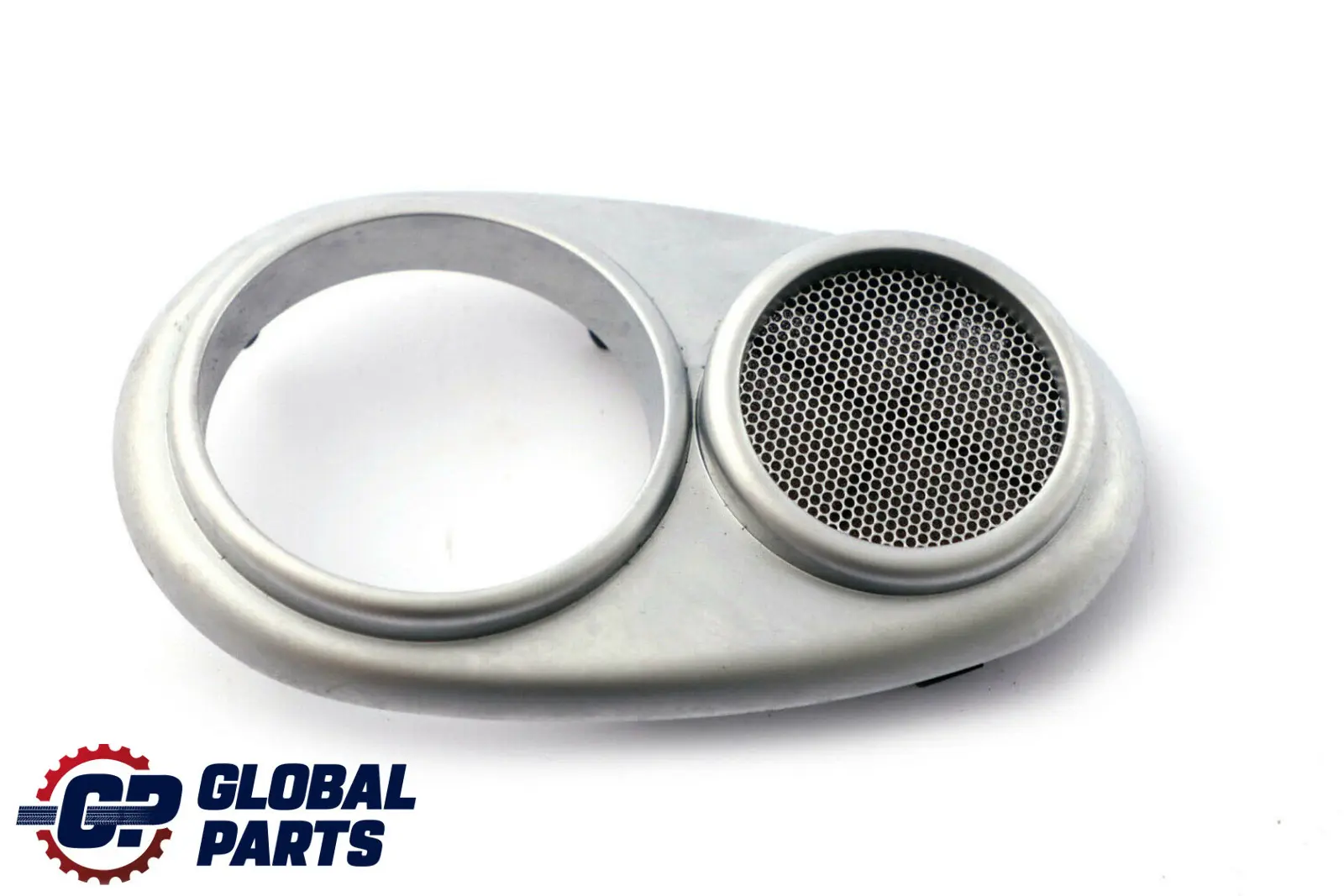 Mini One R50 R52 Tapa Interior del Altavoz Abrepuertas Derecha Blanco Plata