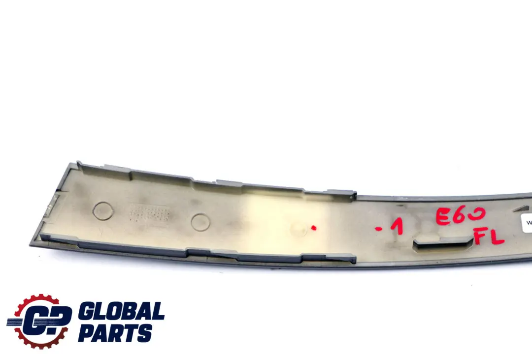 BMW 5 Series 1 E60 E61 Handle Upper Trim Front Left Titan II Dunkel N/S 7076297