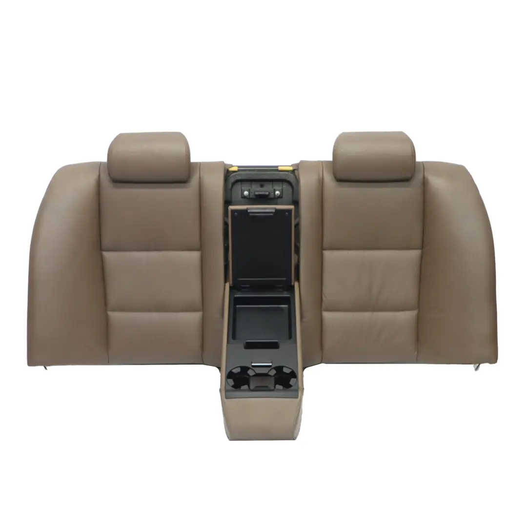 BMW E60 Interior Respaldo Asiento Trasero Funda De Cuero Dakota Marrón