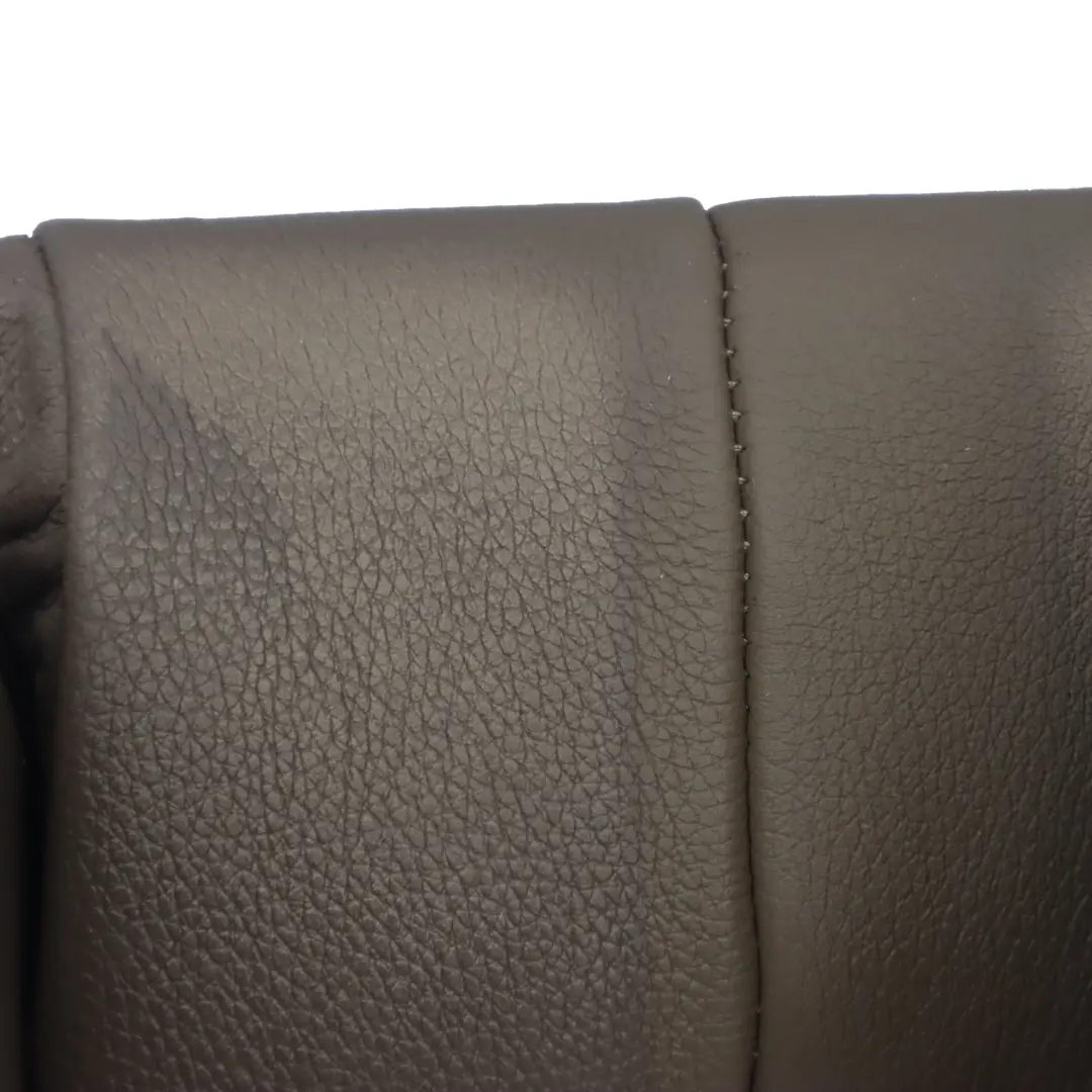 BMW E60 Interior Respaldo Asiento Trasero Funda De Cuero Dakota Marrón