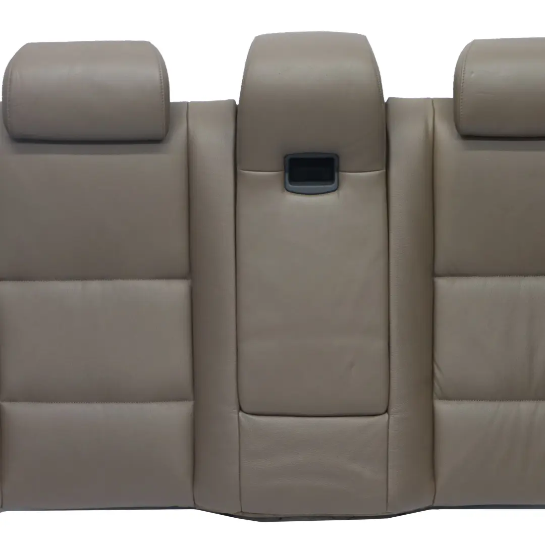 BMW E60 Interior Respaldo Asiento Trasero Funda De Cuero Dakota Marrón