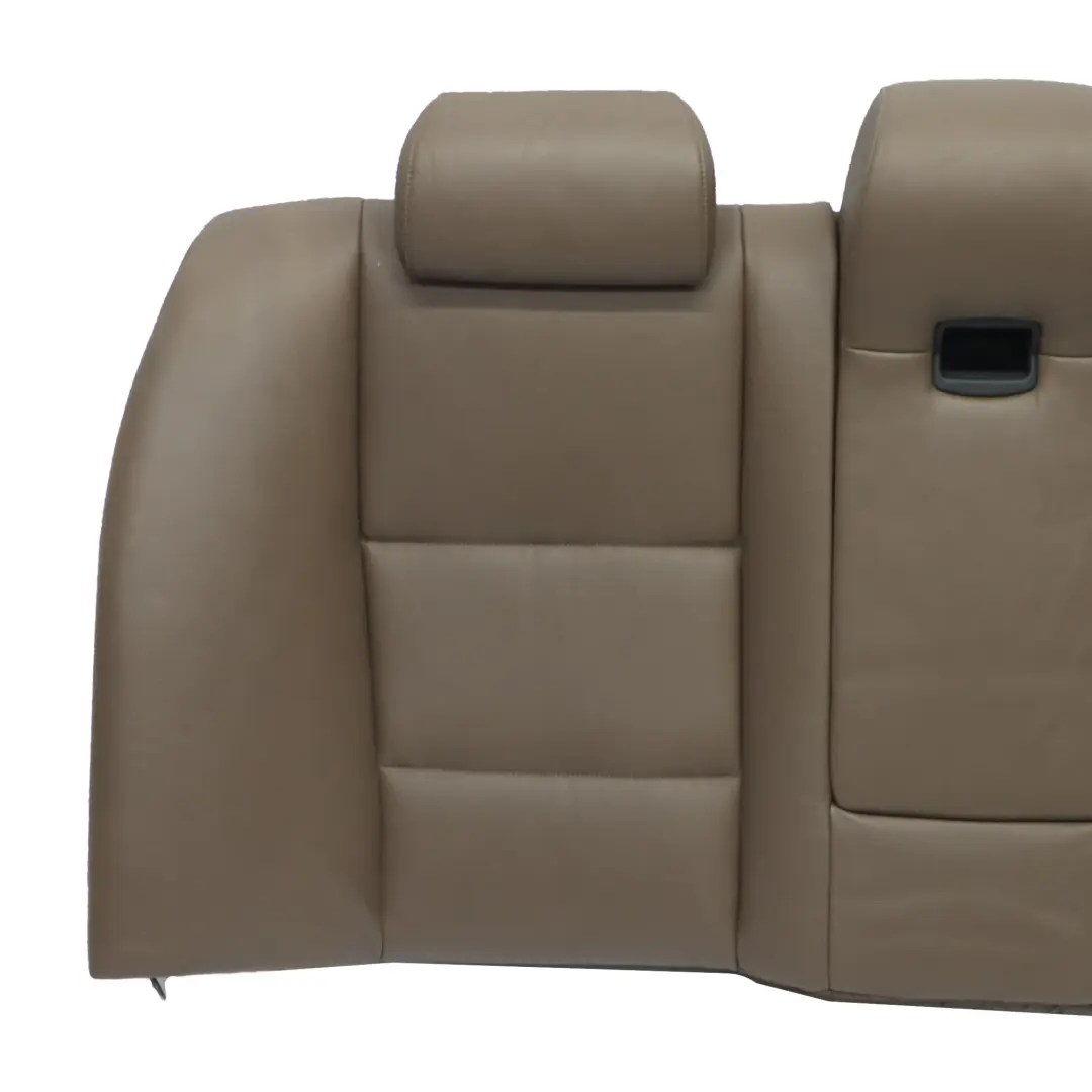 BMW E60 Interior Respaldo Asiento Trasero Funda De Cuero Dakota Marrón