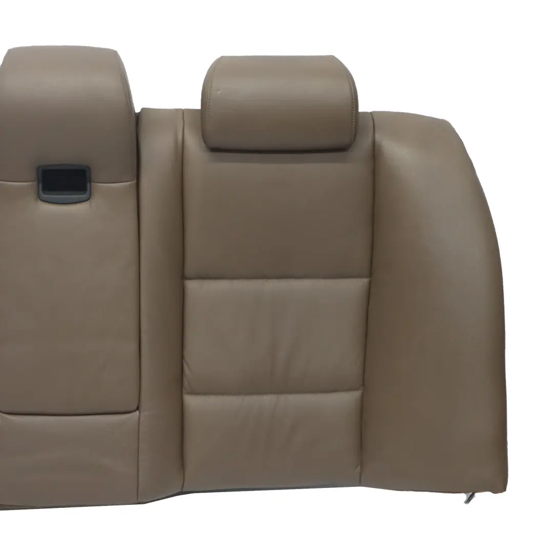 BMW E60 Interior Respaldo Asiento Trasero Funda De Cuero Dakota Marrón