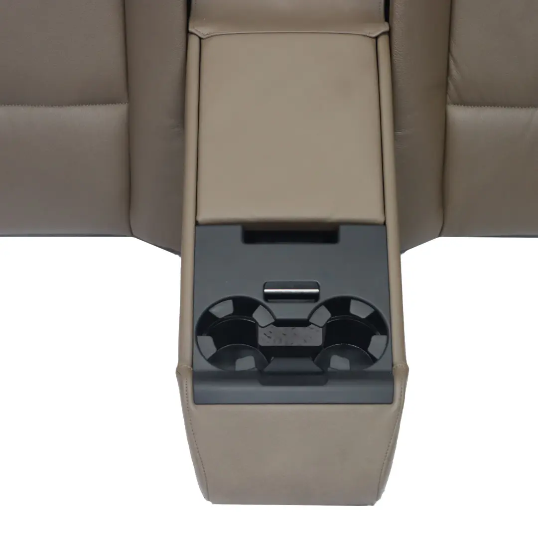 BMW E60 Interior Respaldo Asiento Trasero Funda De Cuero Dakota Marrón