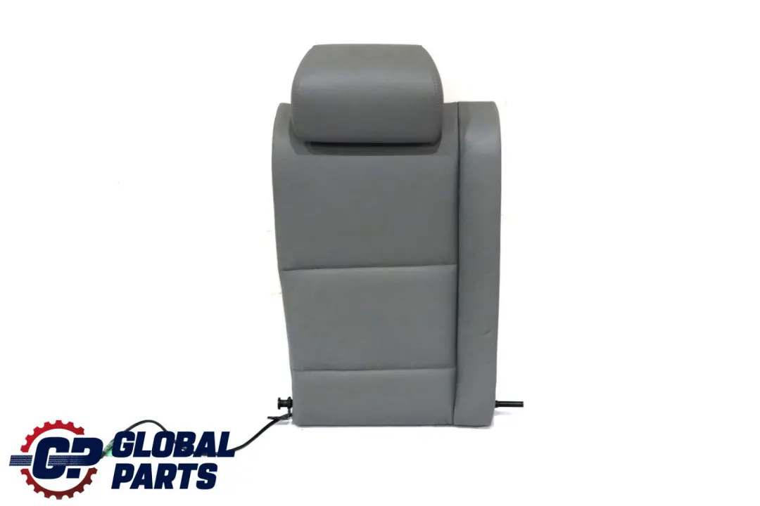 BMW 5 Series E60 Rear Right Backrest O/S Heated Back Seat Grey Leather