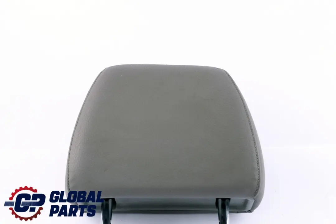 BMW 5 Series E60 E61 1 Front Seat Left Right N/O/S Leather Headrest Grey