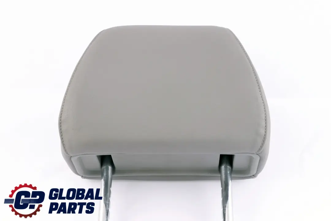 Headrest BMW E60 E61 Front Seat Left Right N/O/S Leather Grey 7076665