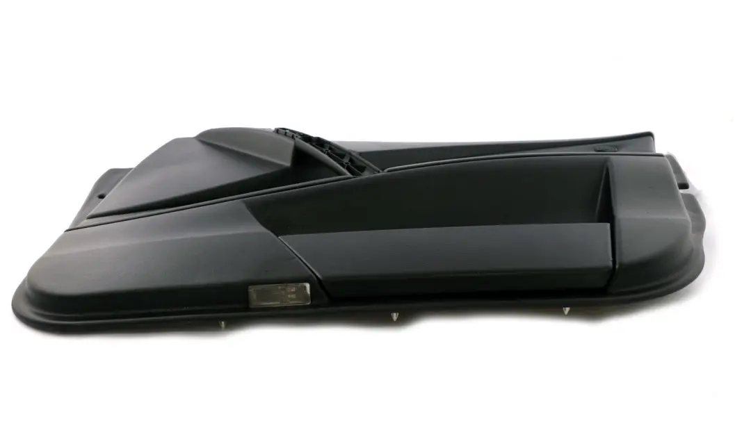 BMW E60 E61 Door Card Leather Trim Panel Front Right O/S Black 7076764