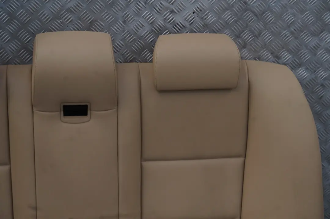 BMW 5 Series E60 Interior Cover Backrest Rear Seat Couch Imitation Leather Beige