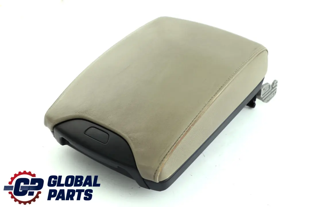 BMW X5 Series E53 Leather Cover Centre Console Armrest Pastellgrun Green