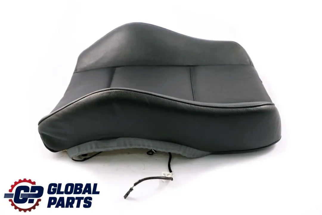 BMW X5 E53 Heated Sport Front Seat Backrest Cover Lining Black Leather Dakota